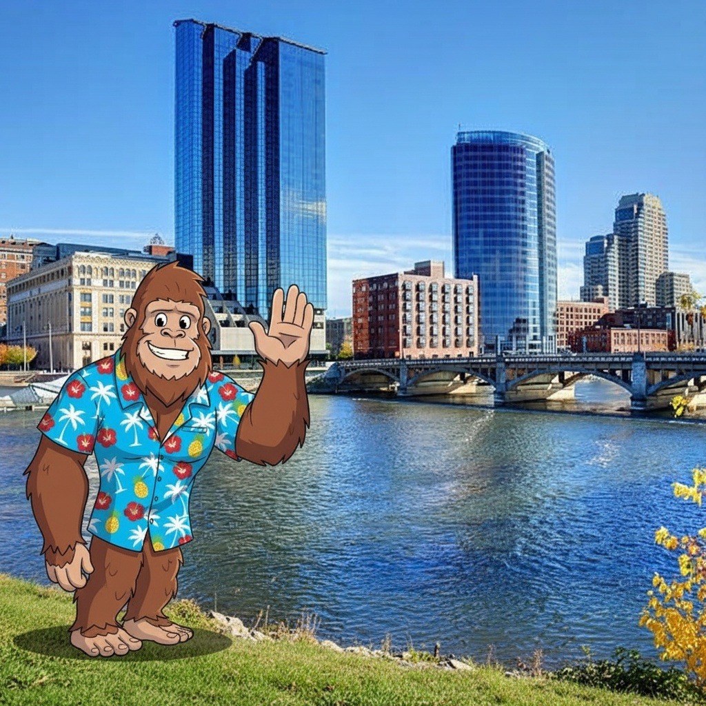 Bigfoot Bounce Houses serving Grand Rapids Michigan - bounce house and party rentals